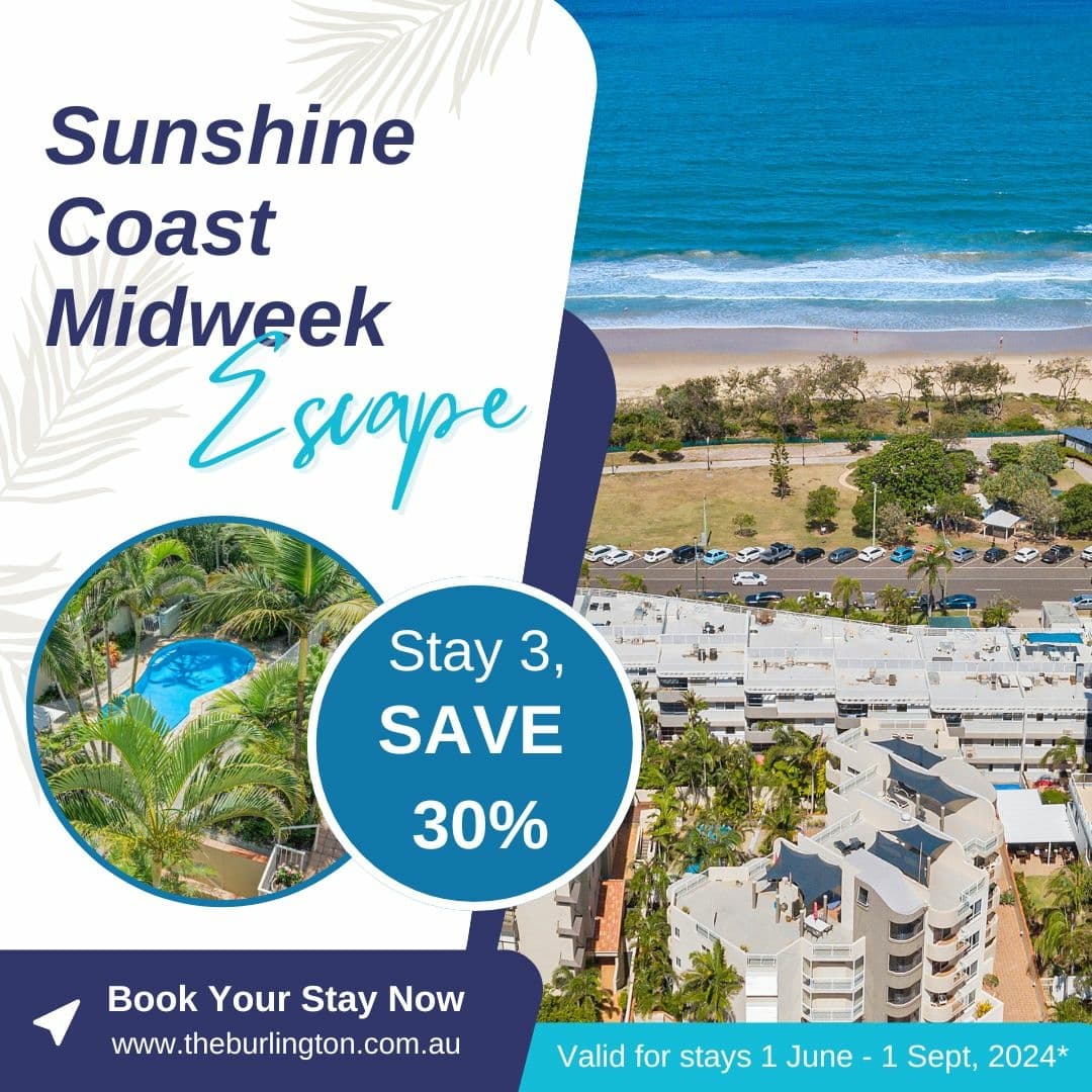 Midweek accommodation deals Maroochydore Sunshine Coast